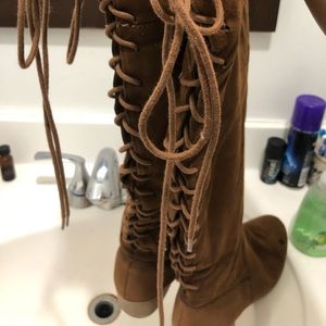 Knee high boots